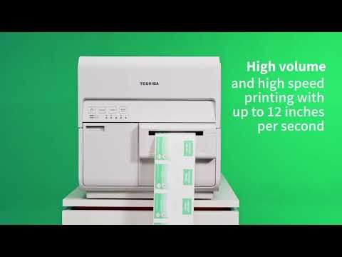 Toshiba BC400P industrial colour label printer