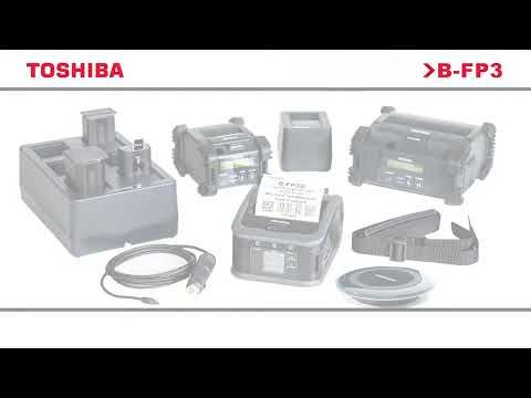 Toshiba B-FP3 Mobile Thermal Barcode Printer Series