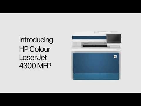 HP LaserJet Pro 4300 Multifunction Printer Series Overview
