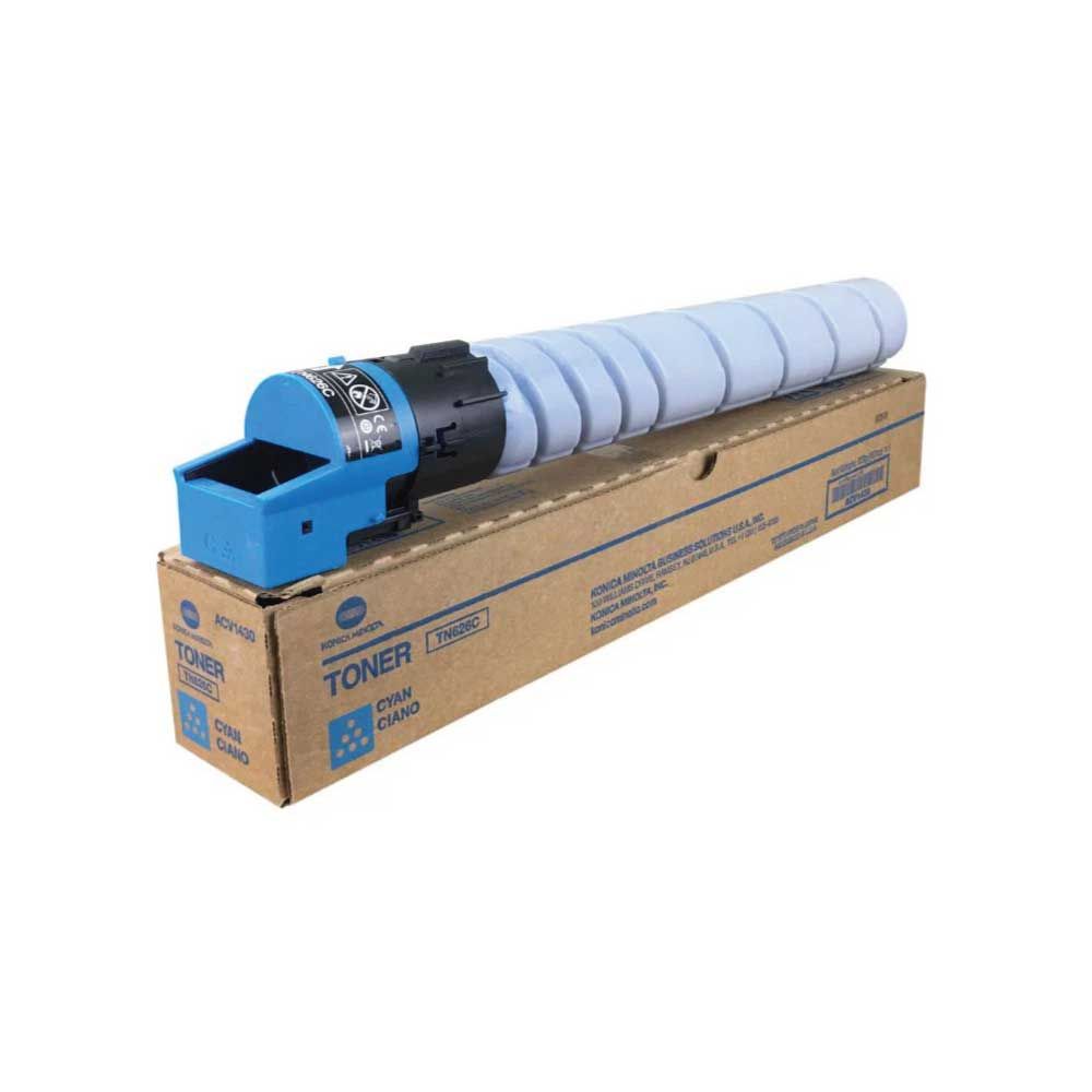 Konica Minolta TN-626C Cyan Toner Cartridge (28,000 Pages*) ACV1450 ...