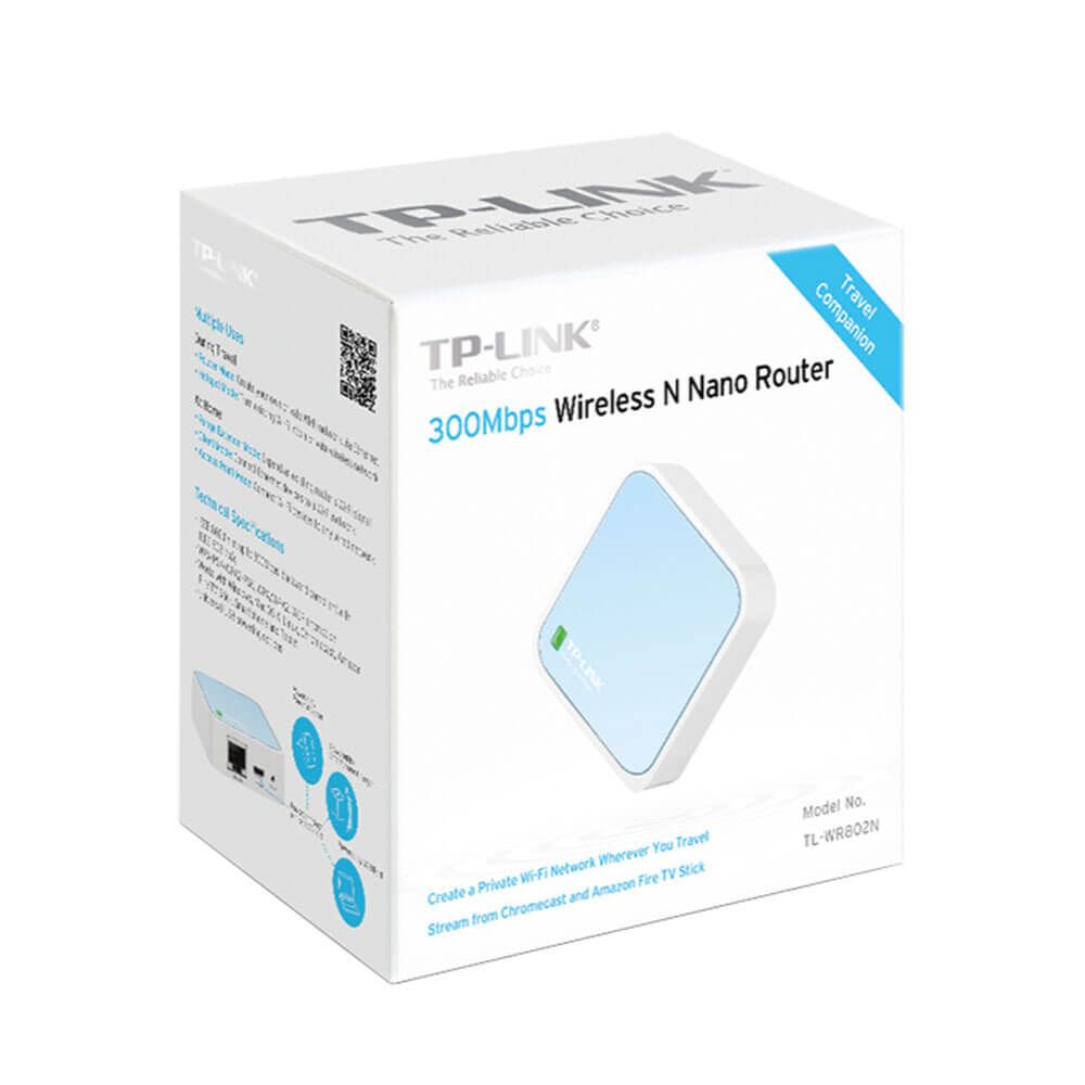 TP-Link 300Mbps Wireless Nano Router TL-WR802N | Printer Base