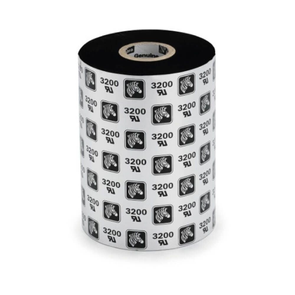 Zebra 2300 Wax Thermal Ribbon, 110mm x 300m - Black | Printer Base