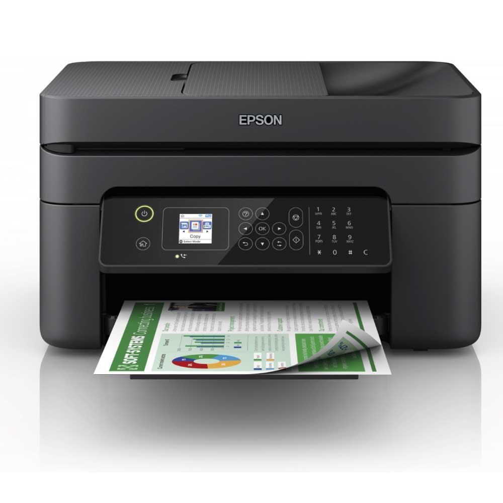 An image of Epson WorkForce WF-2870DWF A4 Colour Multifunction Inkjet Printer 