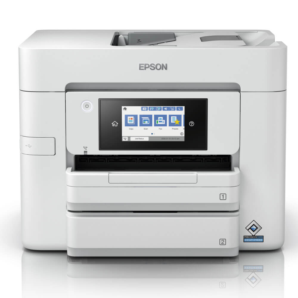 An image of Epson WorkForce Pro WF-C4810DTWF A4 Colour Multifunction Inkjet Printer 