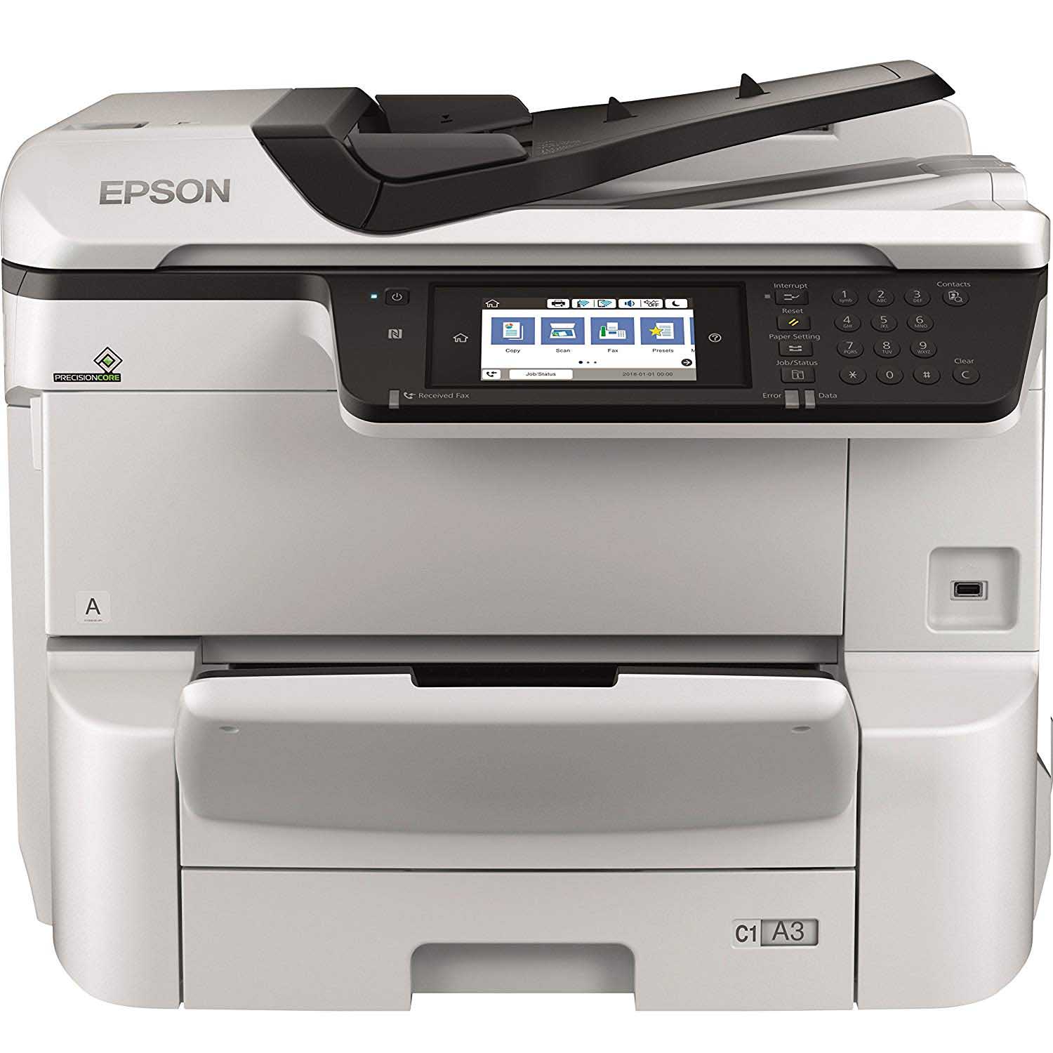 An image of Epson WorkForce Pro WF-C8610DWF A3 Multifunction Inkjet Printer 