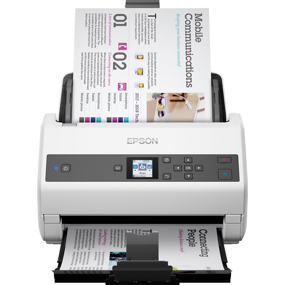 An image of Epson WorkForce DS-970 A4 Sheetfed Scanner 