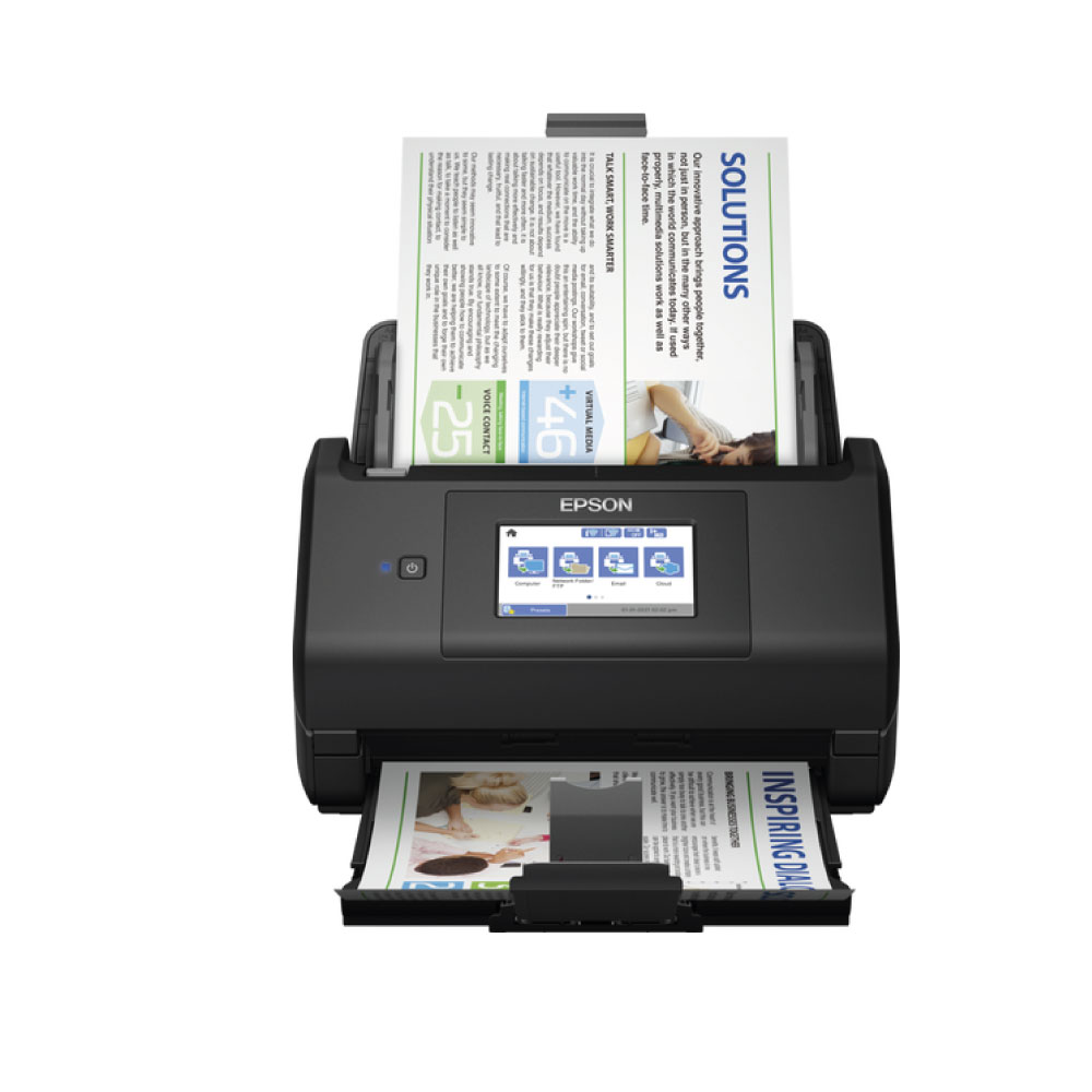 An image of Epson WorkForce ES-C380W A4 Compact Desktop Scanner 