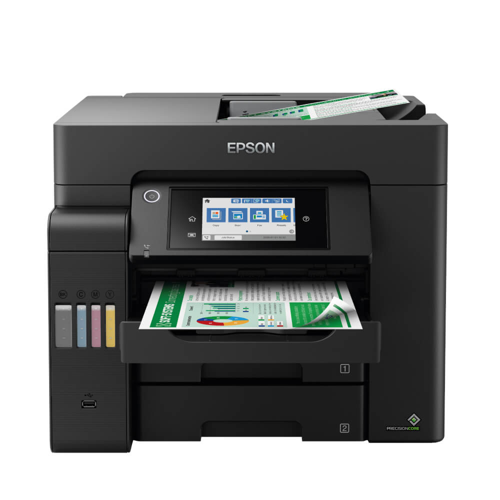 An image of Epson EcoTank ET-5800 A4 Colour Multifunction Inkjet Printer 