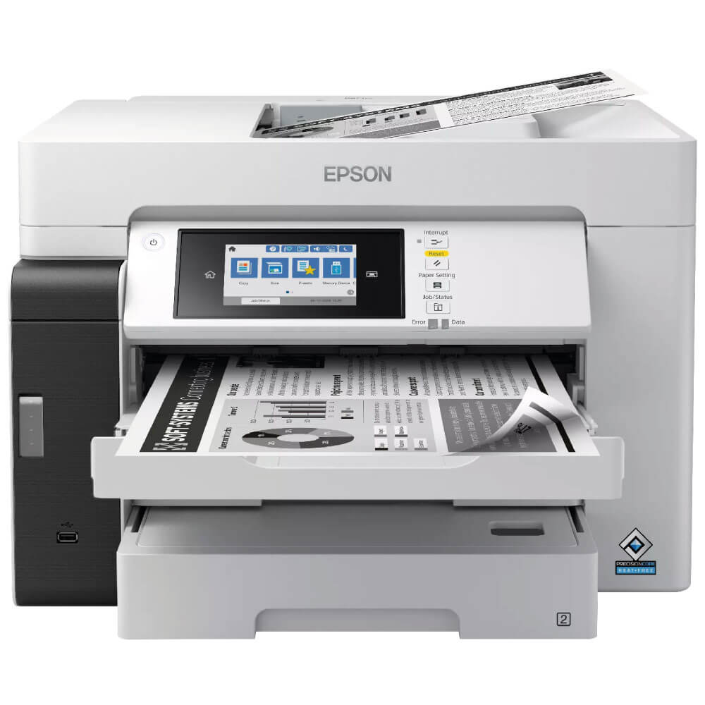 An image of Epson EcoTank Pro ET-M16680 A3+ Mono Multifunction Inkjet Printer C11CJ41405
