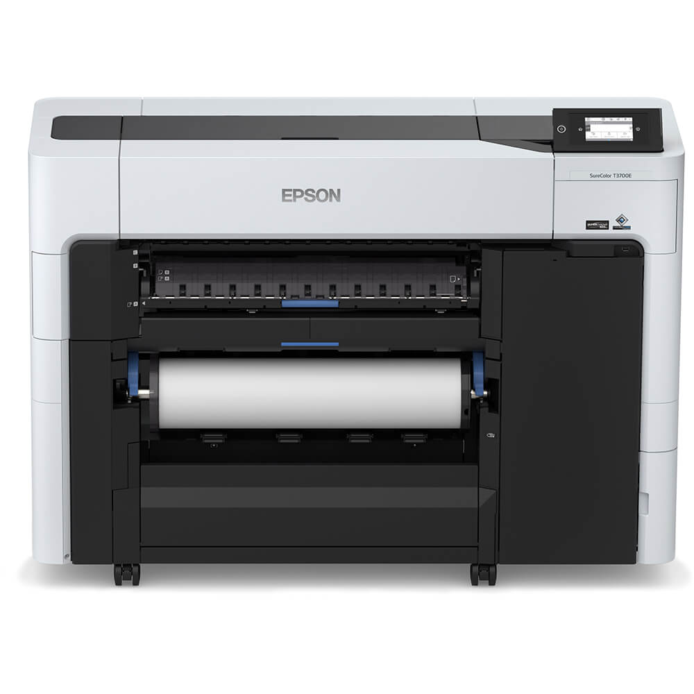 An image of Epson SureColor SC-T3700E (Single Roll) A1 Large Format Colour Inkjet Printer