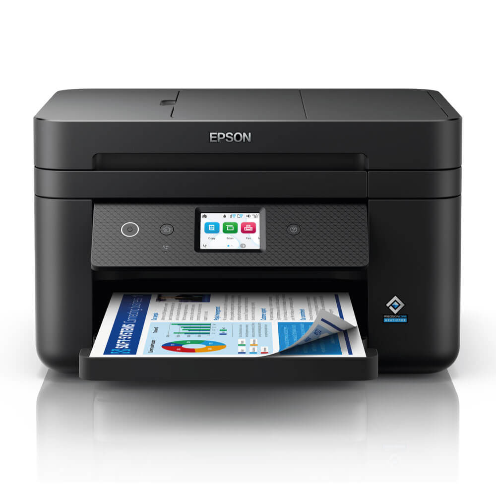 An image of Epson WorkForce WF-2960DWF A4 Colour Multifunction Inkjet Printer