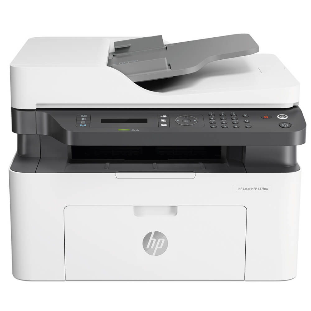An image of HP Laser MFP 137fnw A4 Mono Multifunction Laser Printer 