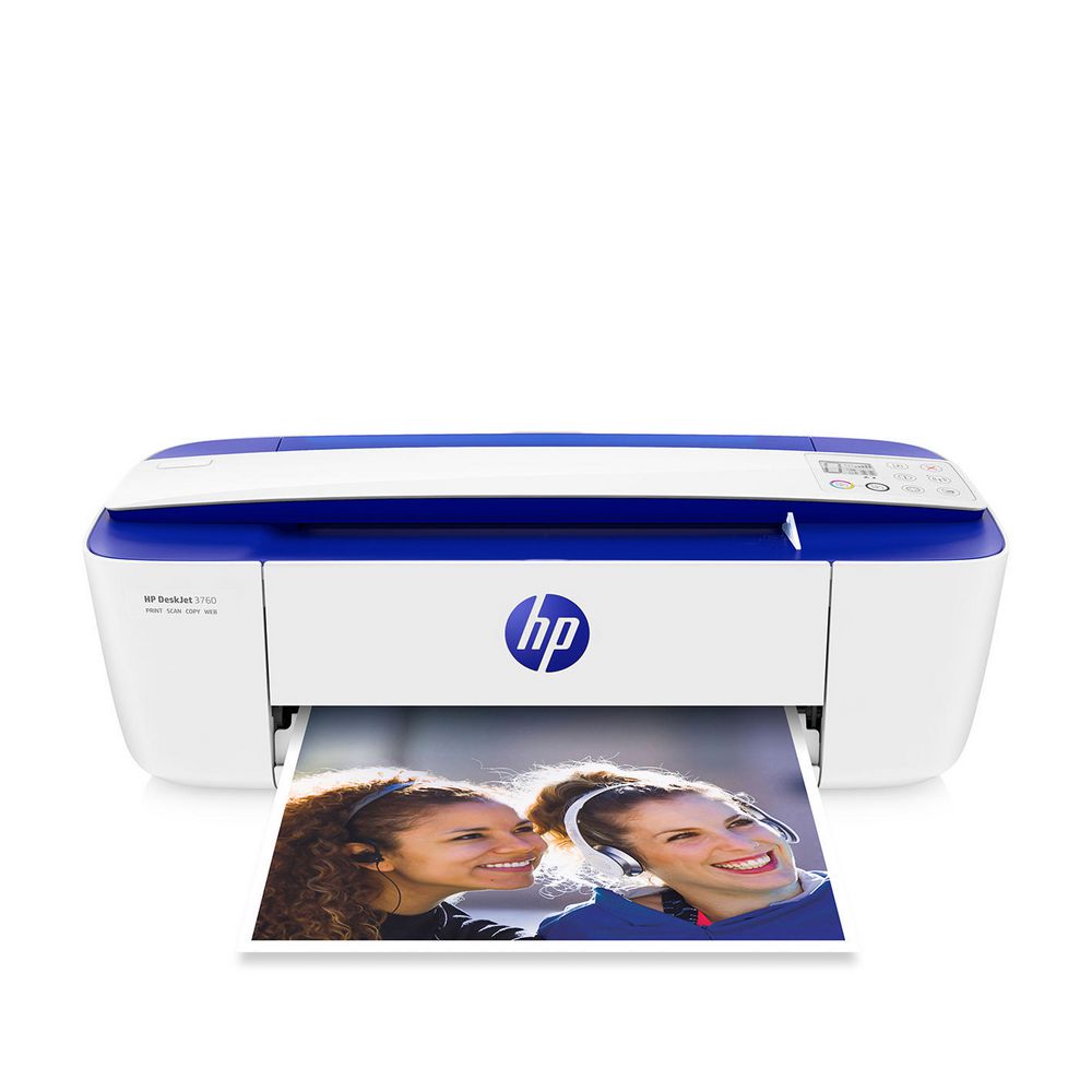 An image of HP DeskJet 3760 A4 Colour Multifunction Inkjet Printer 