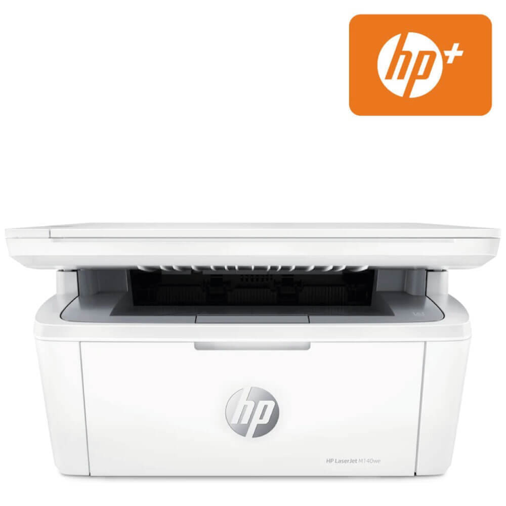 An image of HP LaserJet MFP M140WE (HP+) A4 Mono Multifunction Laser Printer 