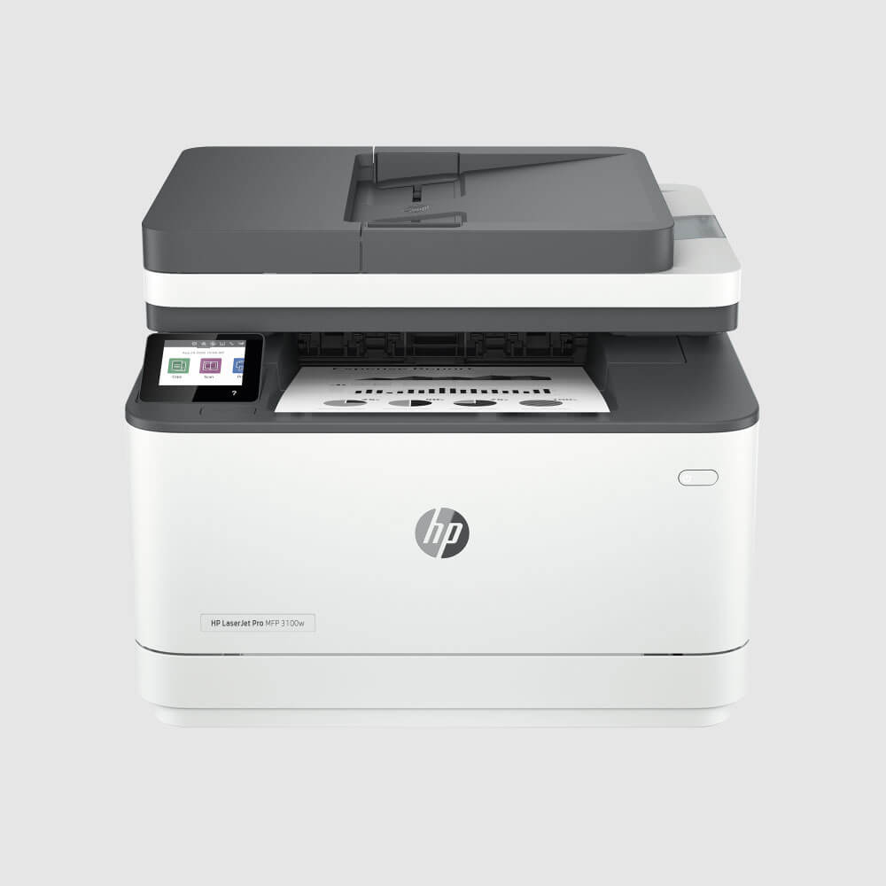 An image of HP 3102FDN LaserJet Pro MFP A4 Mono Multifunction Laser Printer
