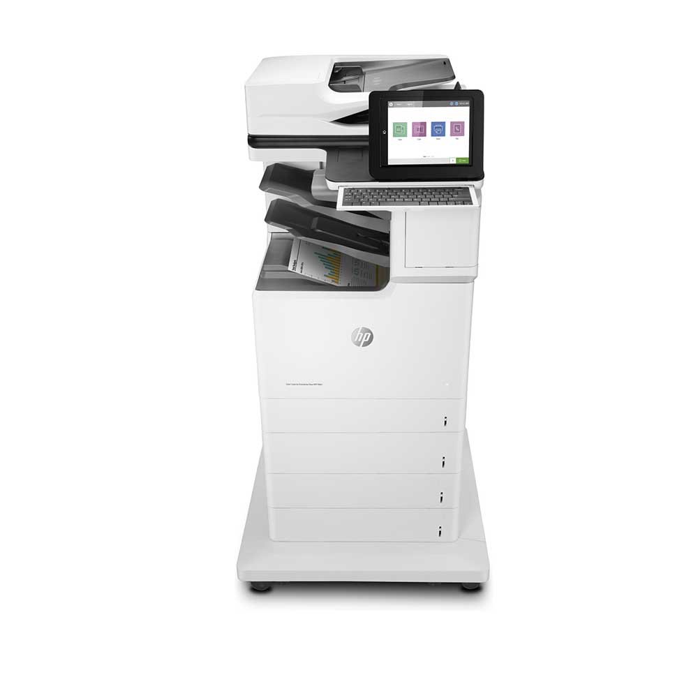 An image of HP LaserJet Enterprise Flow M681z A4 Colour Multifunction Laser Printer J8A13A#B...