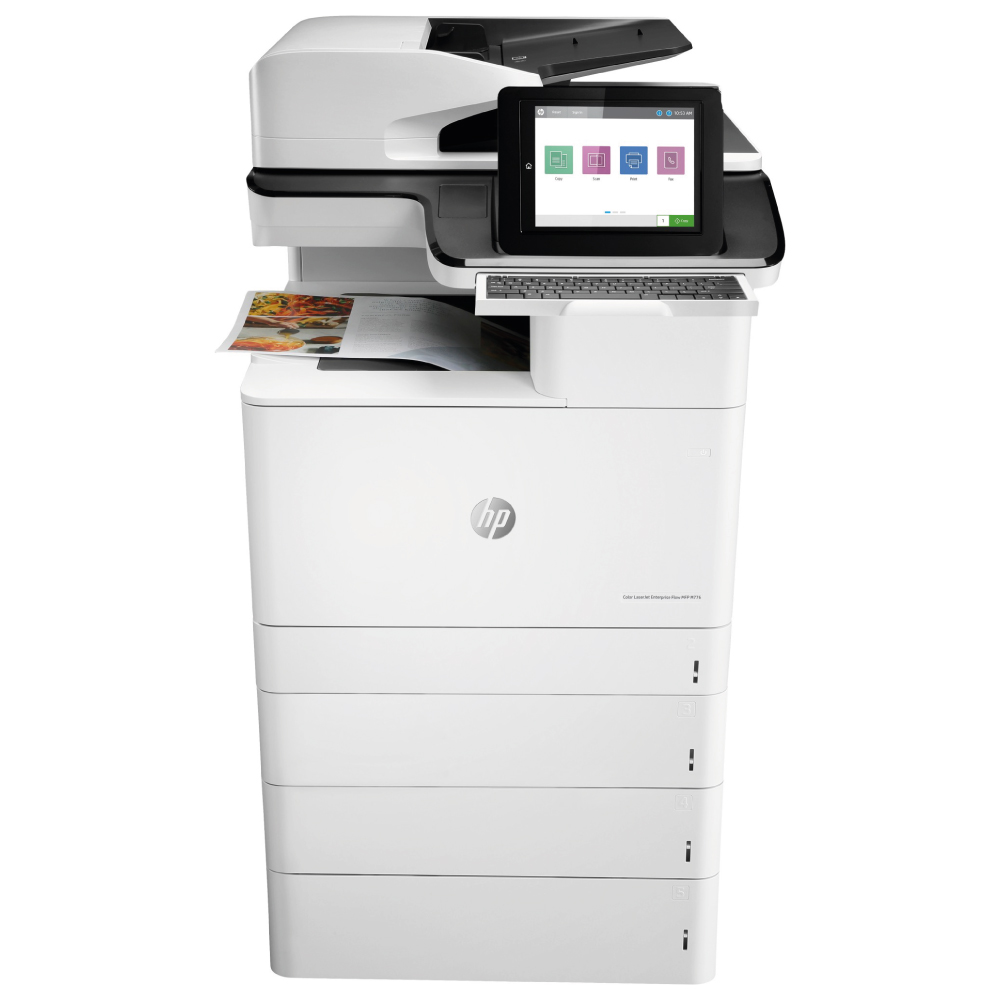 An image of HP Color LaserJet Enterprise MFP M776z A3 Colour Multifunction Laser Printer 