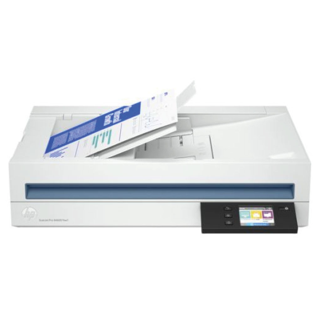 An image of HP Scanjet Pro N4600 fnw1 A4 Flatbed & ADF Scanner 
