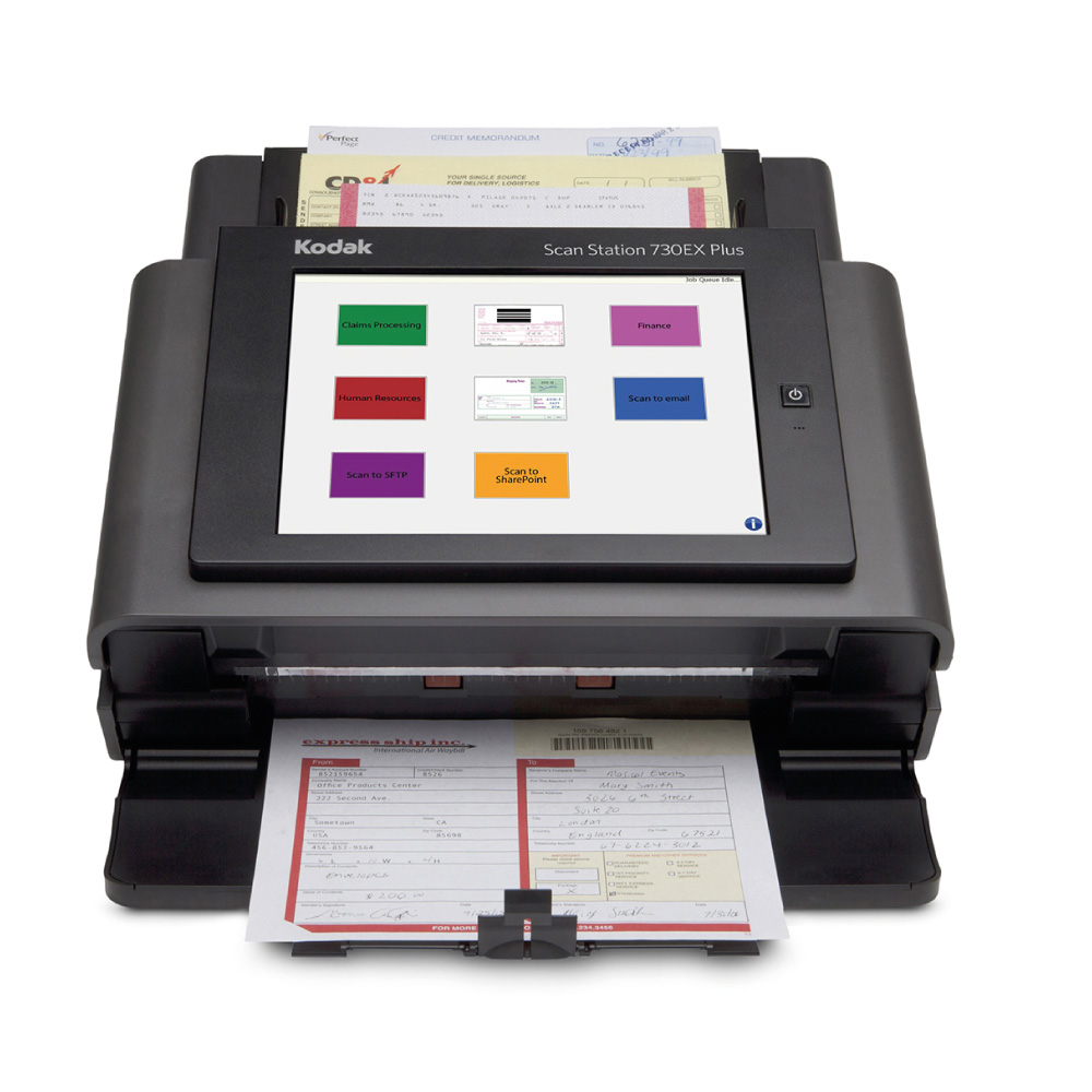 An image of Kodak ScanStation 730EX Plus A4 Document Scanner 