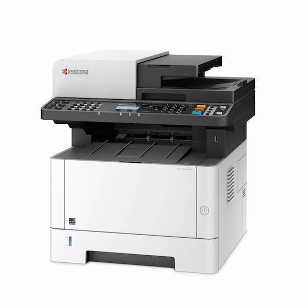 An image of Kyocera ECOSYS M2635dn A4 Mono MultiFunction Laser Printer with Fax 