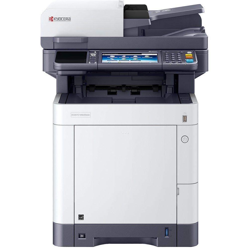 An image of Kyocera ECOSYS M6635cidn A4 Colour Multifunction Laser Printer 