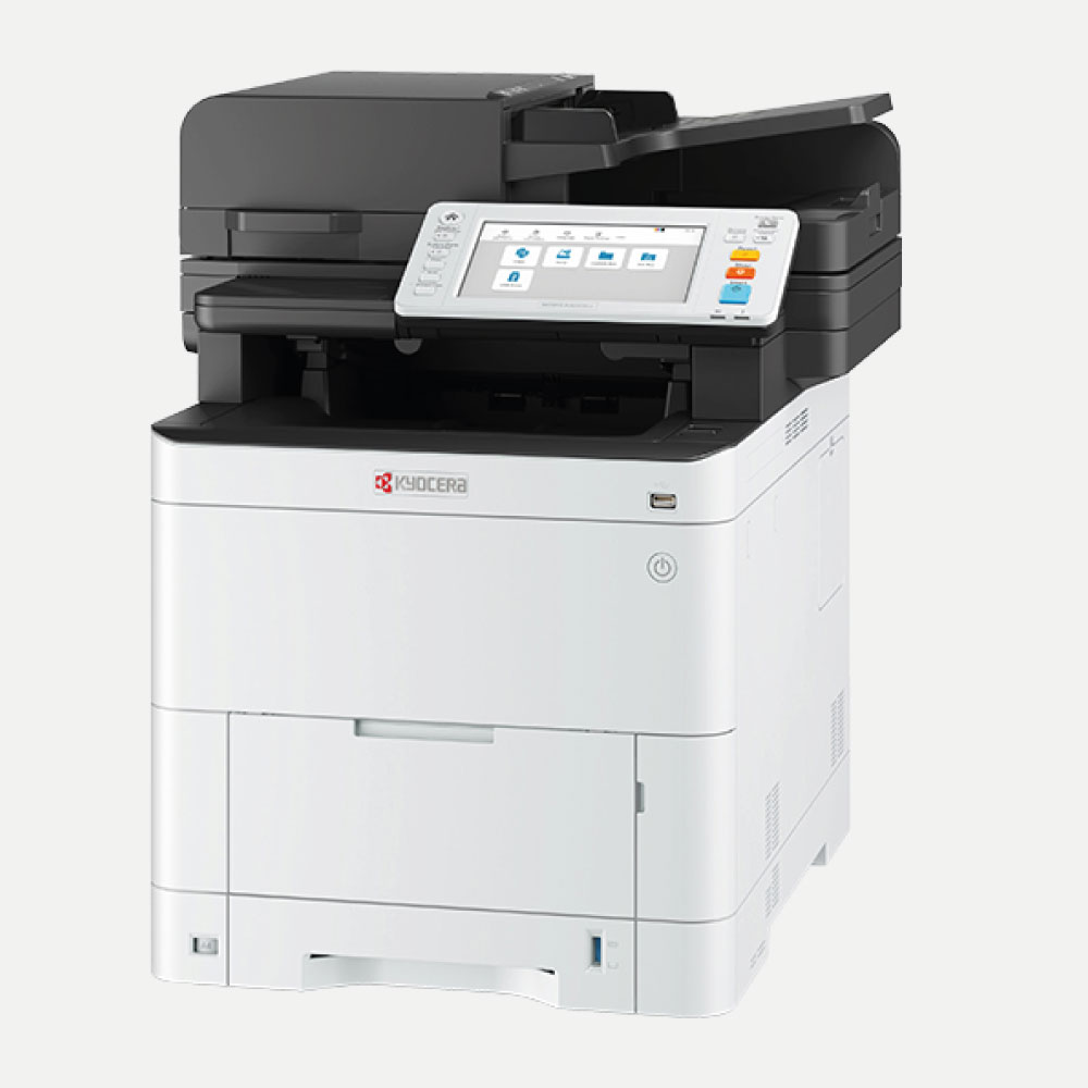 An image of Kyocera ECOSYS MA3500CIX A4 Colour Multifunction Laser Printer 