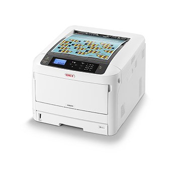 An image of Oki C824dn A3 Colour Laser Printer 