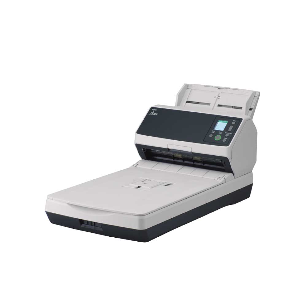 An image of Fujitsu Ricoh fi-8290 A4 Sheetfed & Flatbed Document Scanner