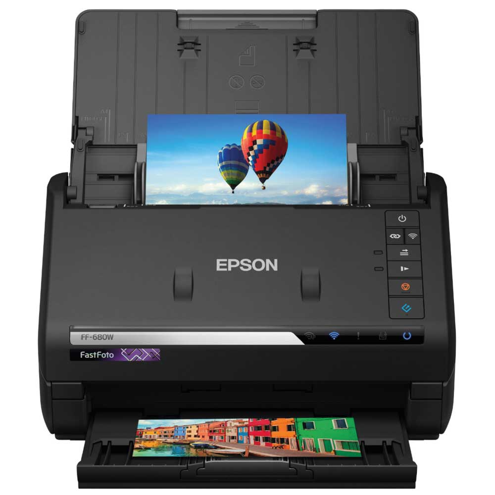 An image of Epson FASTFOTO FF-680W A4 Business Scanner 