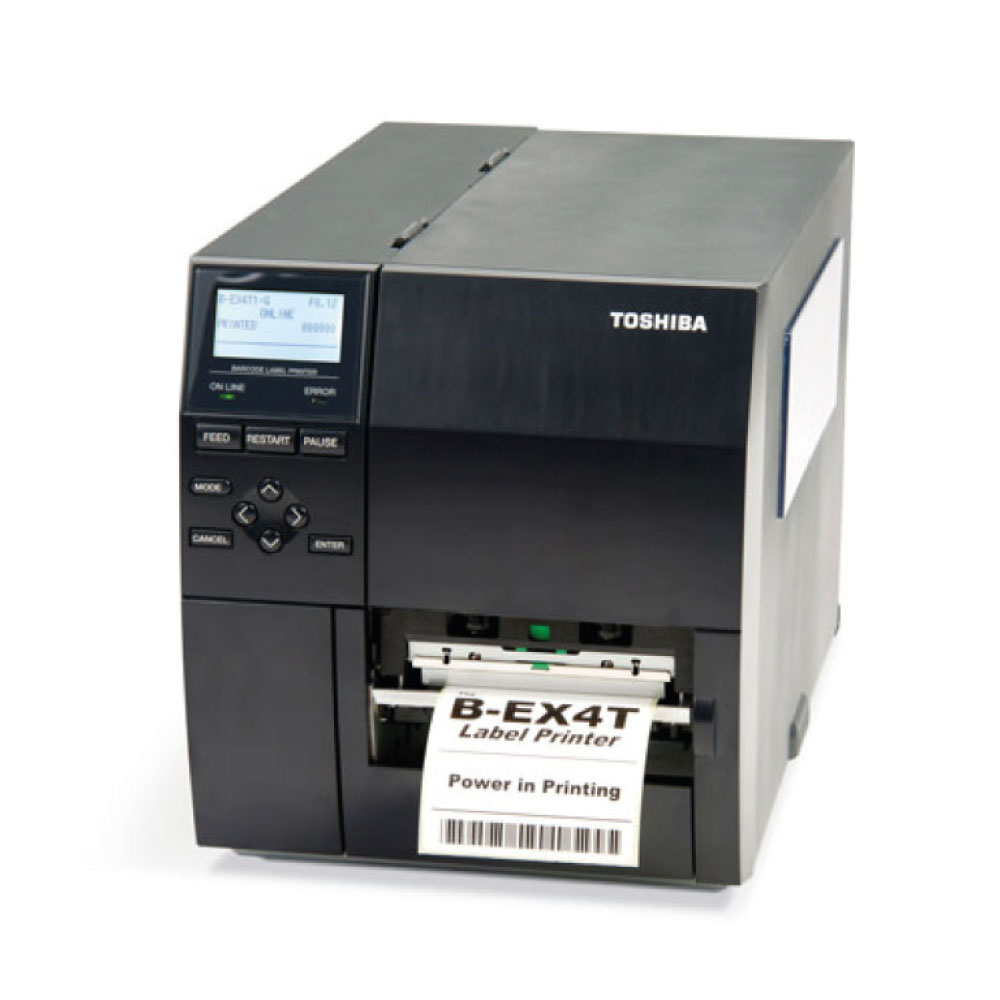 An image of Toshiba EX4T1 300dpi Industrial Label Printer 