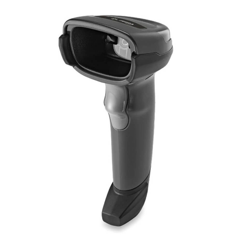 An image of Zebra DS2208-SR Corded Handheld 1D/2D Imager Barcode Scanner DS2208-SR7U3200AZW