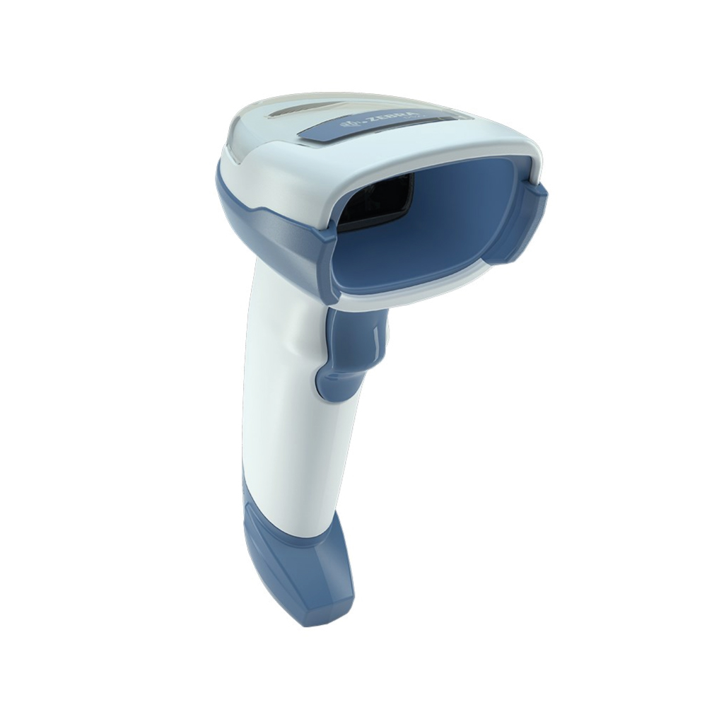 An image of Zebra DS2208-HC Corded 1D/2D Barcode Scanner for Healthcare DS2208-HCBU2100AZR