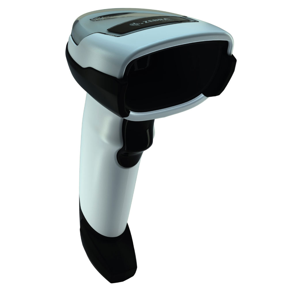 An image of Zebra DS4608-SR Corded Handheld 1D/2D Laser Barcode Scanner DS4608-SR6U2100AZW