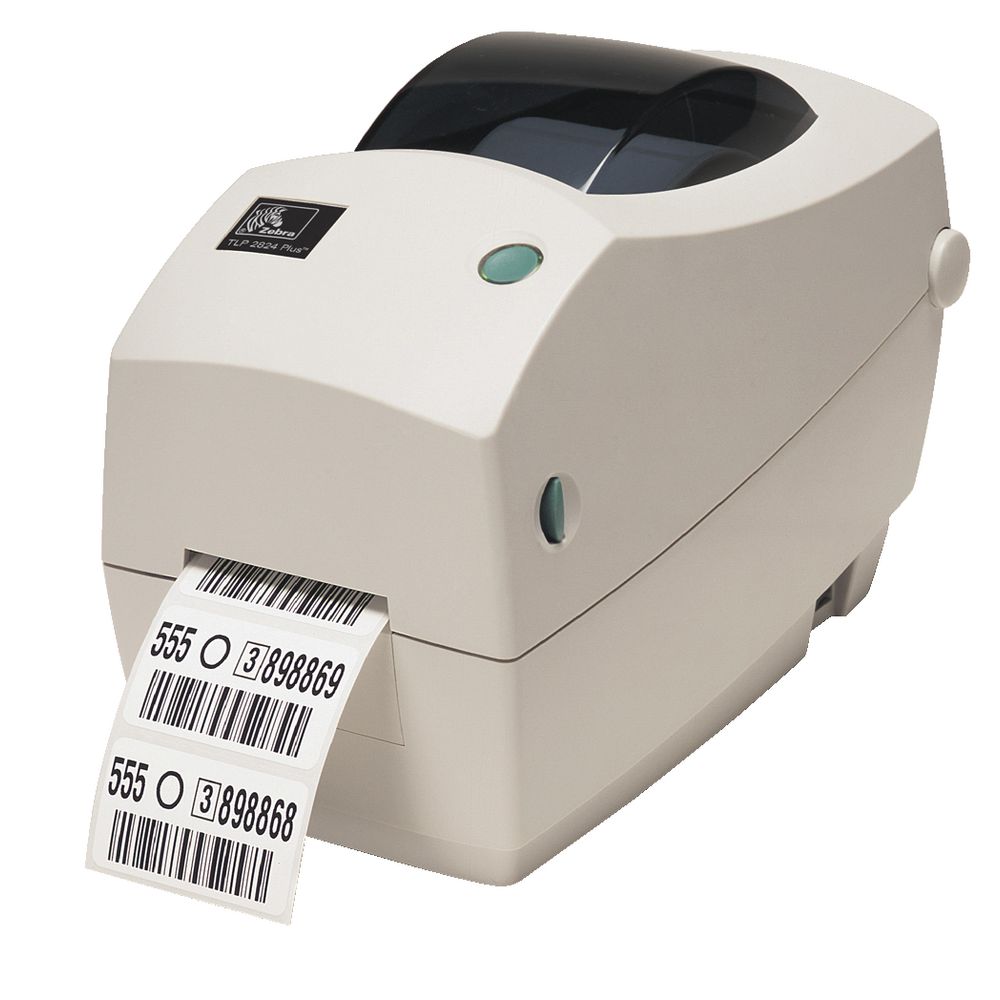 An image of Zebra TLP 2824 Plus (Serial) Direct Thermal Label Printer 282P-101120-000