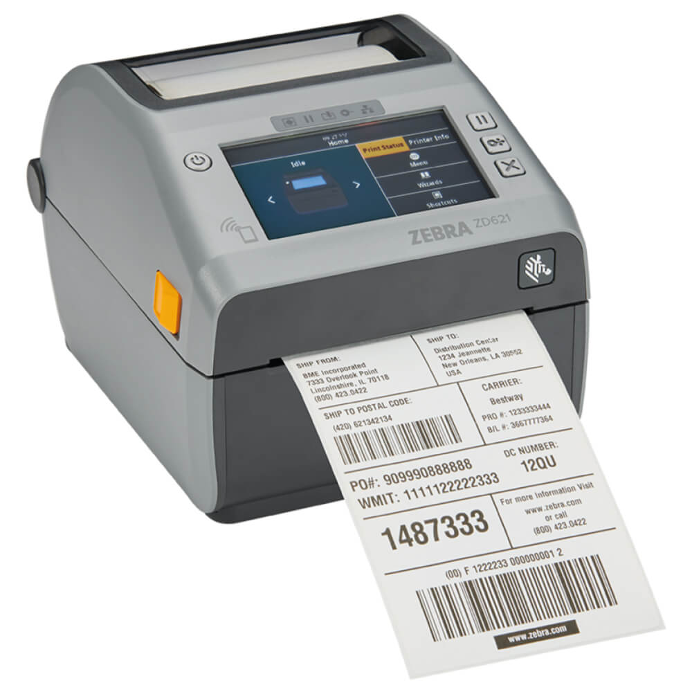 An image of Zebra ZD621 Thermal Transfer Label Printer ZD6A042-30EF00EZ