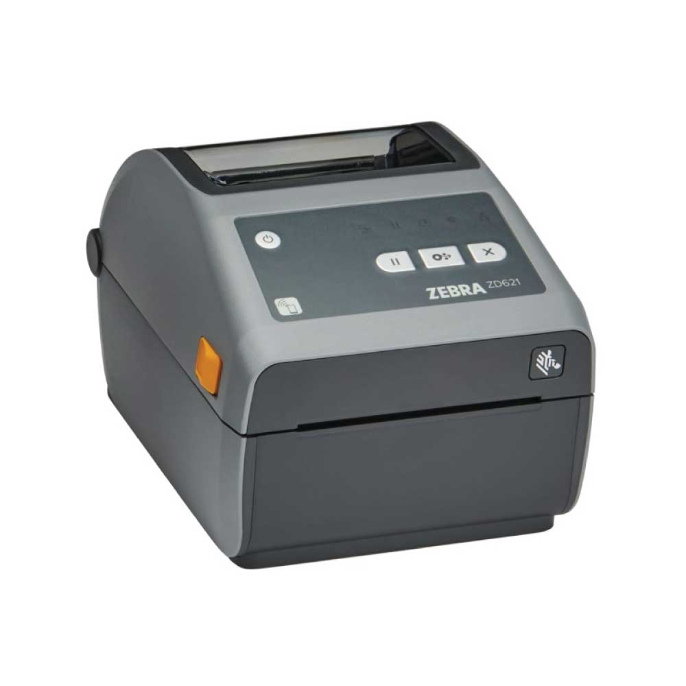 An image of Zebra ZD621D Direct Thermal Printer (USB, Network & Serial) ZD6A042-D3EL02EZ