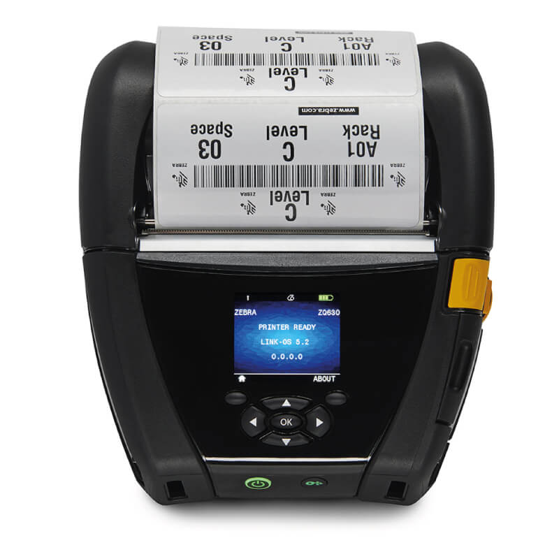 An image of Zebra ZQ630 (Bluetooth, Linered Platen) Direct Thermal Label Printer ZQ63-AUFAE1...