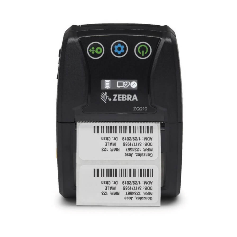 An image of Zebra ZQ210 Direct Thermal Label Printer ZQ21-A0E01KE-00