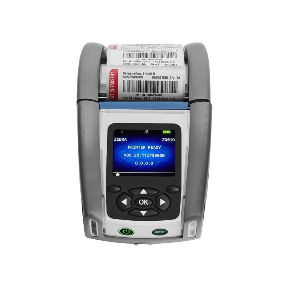 An image of Zebra ZQ610 Plus Direct Thermal Label Printer (USB Mini, Serial, NFC, Wireless &...