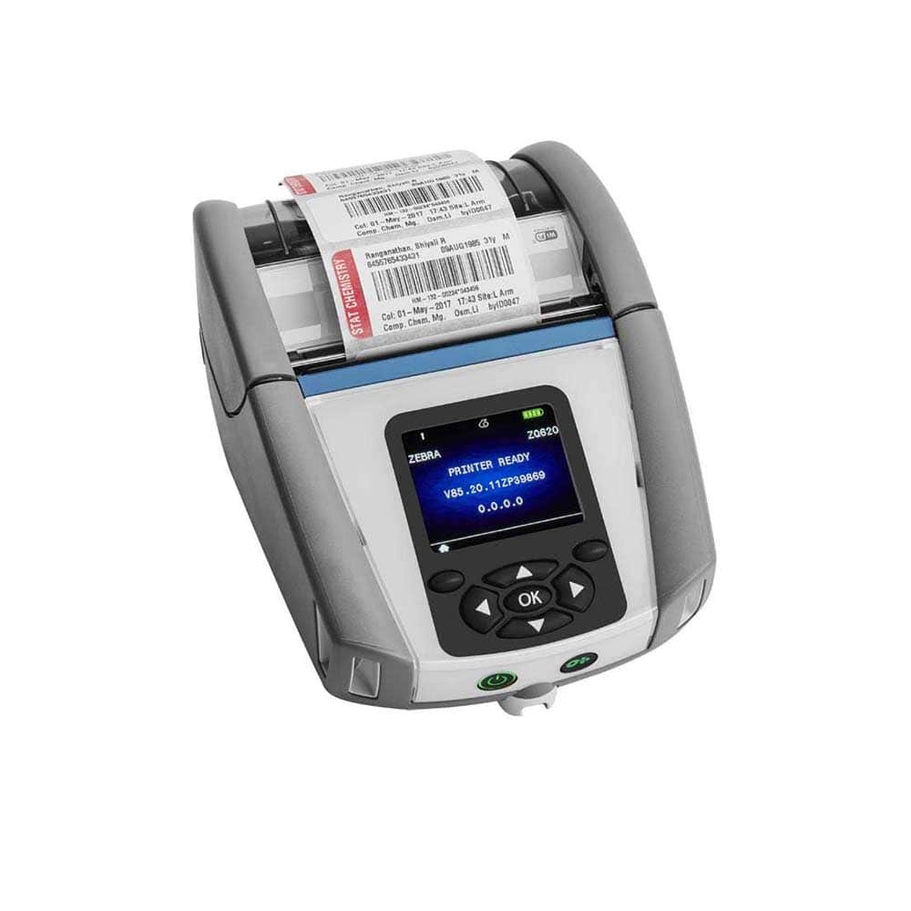 An image of Zebra ZQ620 Healthcare Mobile Thermal Label Printer ZQ62-HUWAE00-00