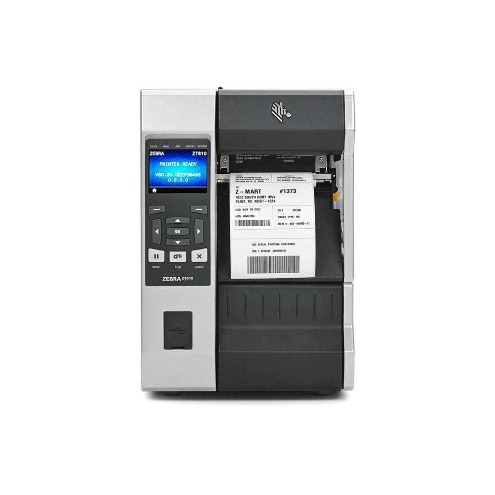 An image of Zebra ZT610 Thermal Label Printer ZT61043-T2E0100Z
