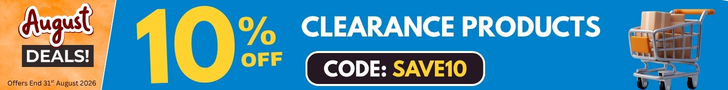 10% Off Clearance Products