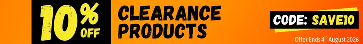 10% Off Clearance Products