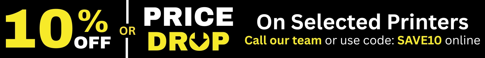 10% Off Selected Printers