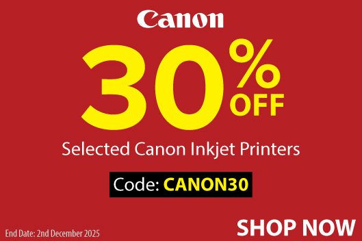 Save 30% On Canon Printers