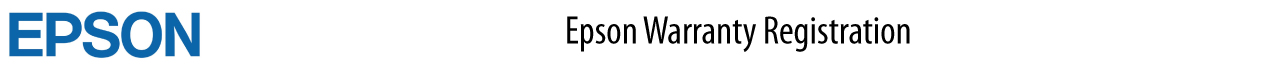 epson printer warranty registration banner