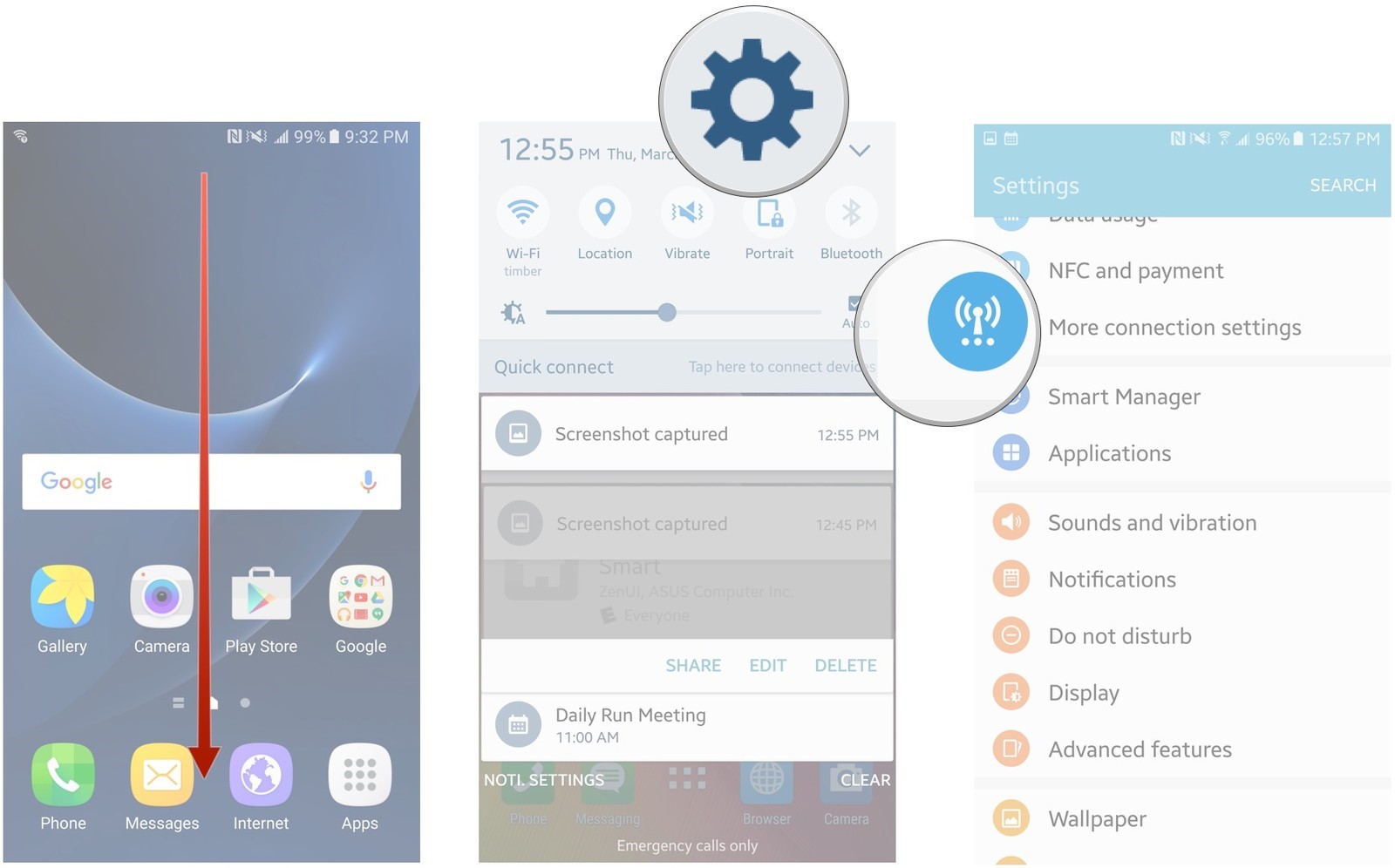 how to print from samsung s21 to canon printer