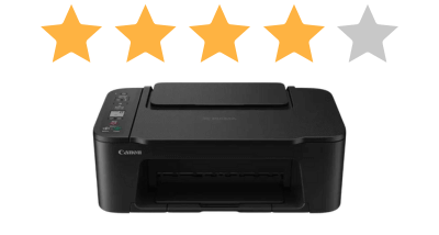 Canon PIXMA TS3750i, rated four stars