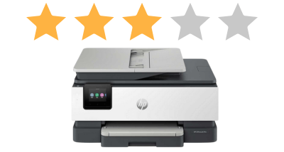 HP OfficeJet Pro 8135e Rated 3 Stars