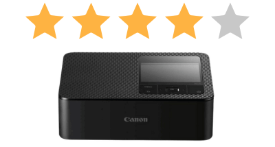 Canon SELPHY CP1500, rated 4/5 stars